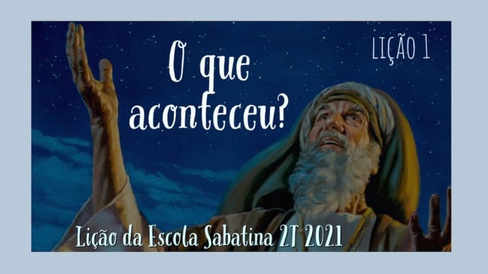 O que aconteceu?- Lição 1